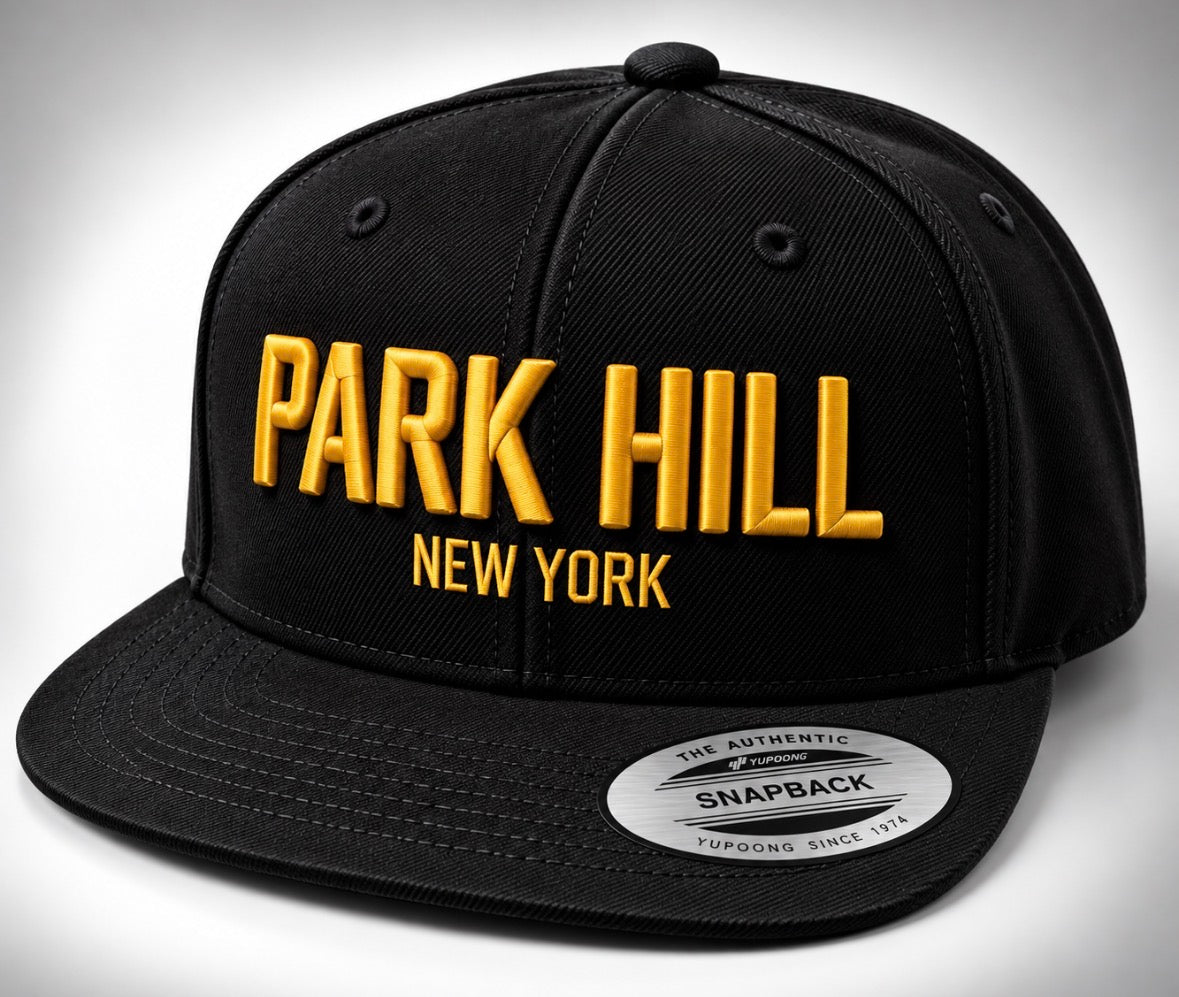 Classic Snapback Cap - Black/Yellow