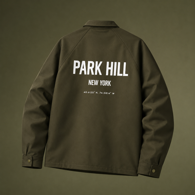 Limited Edition Coach Jacket Army w/ Orange Lining