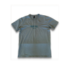 3D Puff Embroidery - Green Faded T Shirt