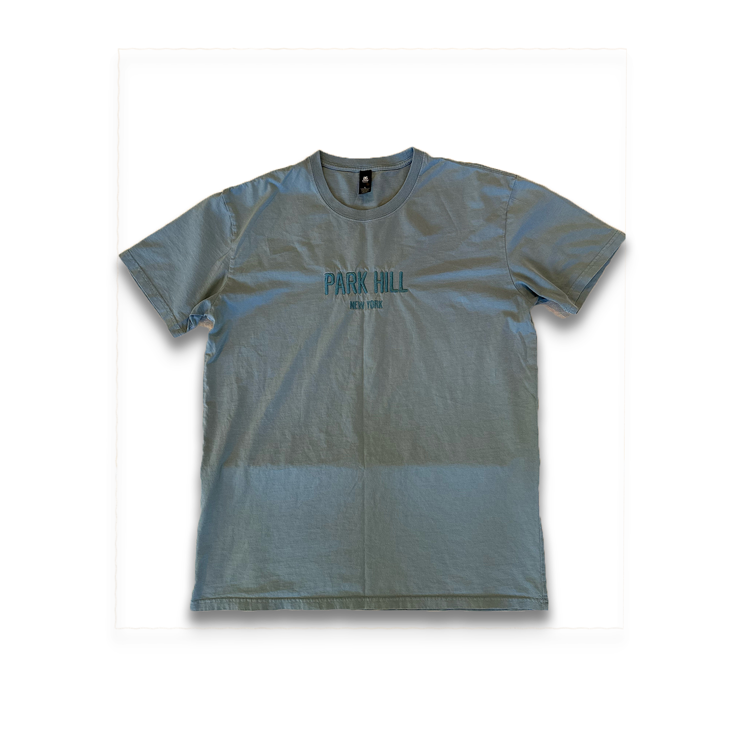 PH 3D Puff Embroidery - Green Faded T Shirt