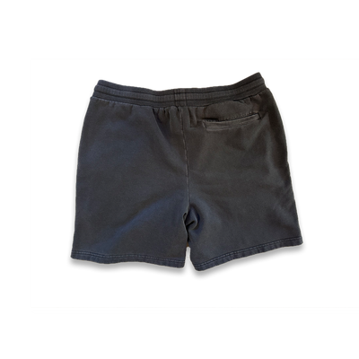 PH 3D Puff Embroidery - Black Faded Sweat Shorts