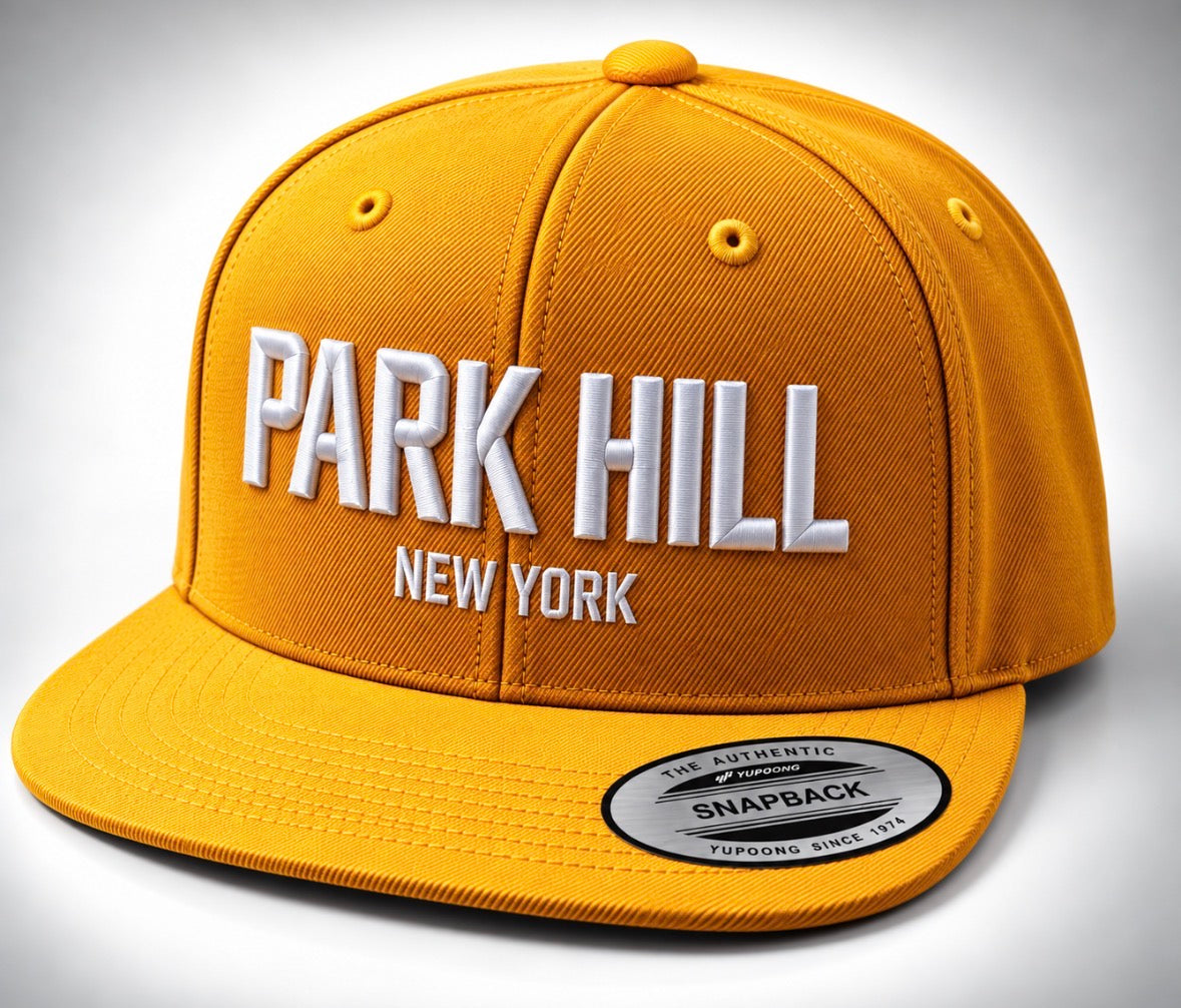Classic Snapback Cap - Gold
