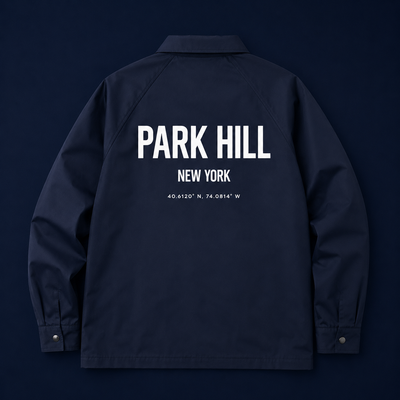 Limited Edition Coach Jacket Navy w/ Red Lining