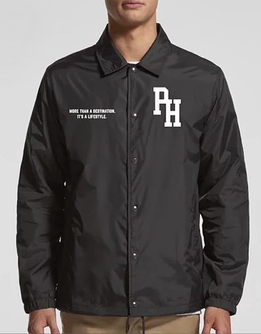 PH Limited Edition Coach Jacket Black - Park Hill Clothing Company