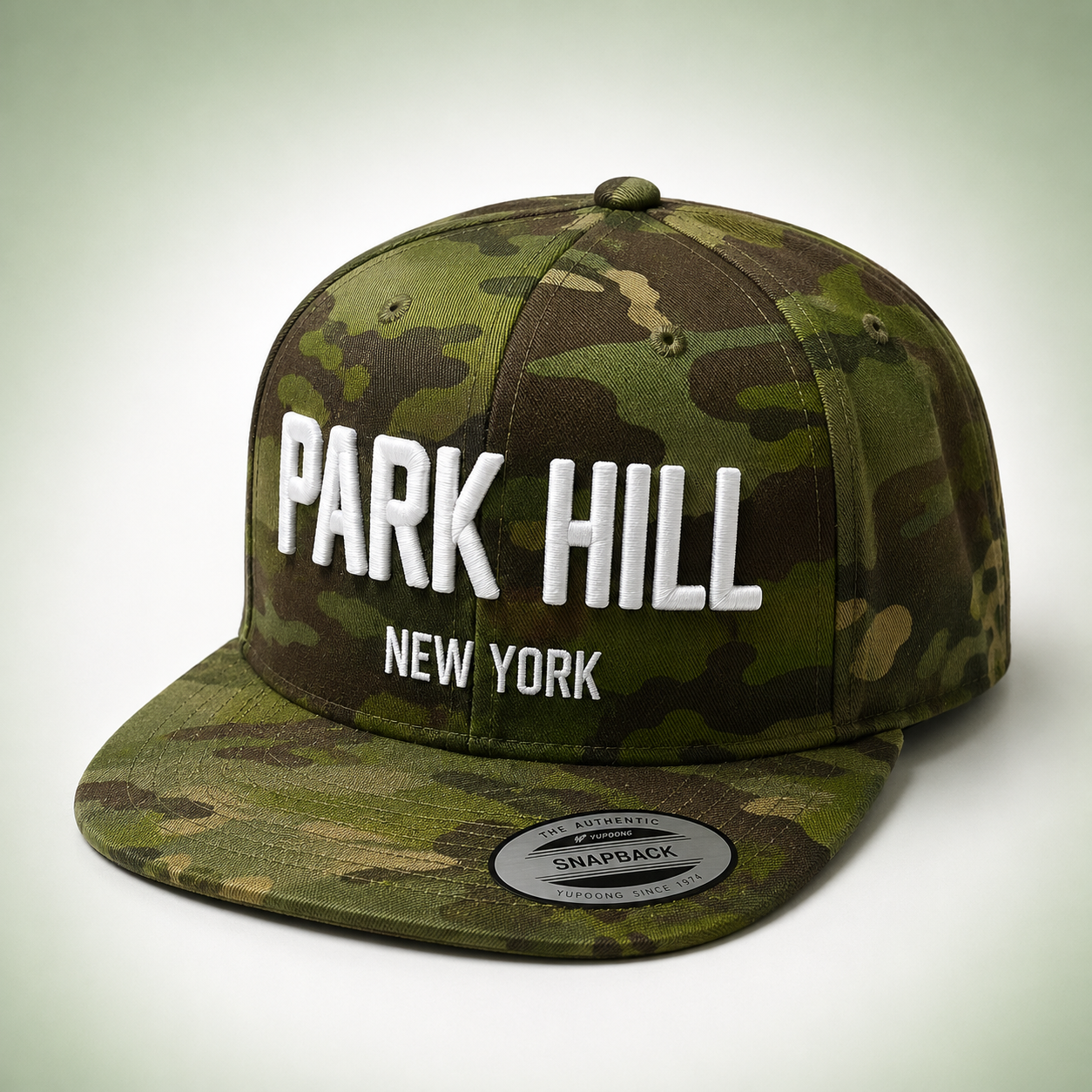 Classic Snapback Cap - Camo