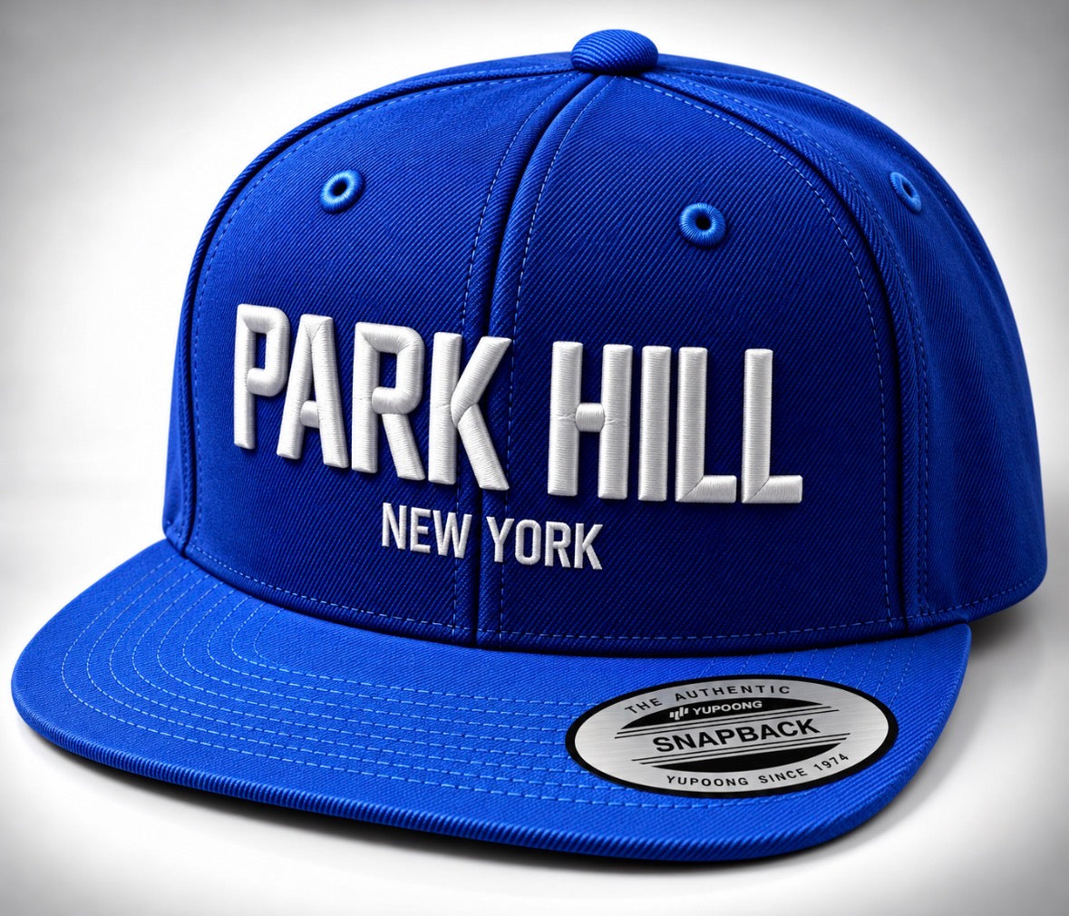 Classic Snapback Cap - Blue