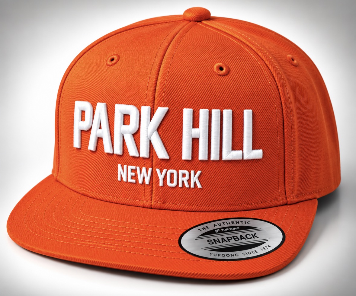 Classic Snapback Cap - Orange