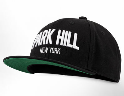 Classic Snapback Cap - Black