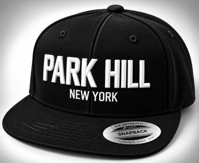 Classic Snapback Cap - Black