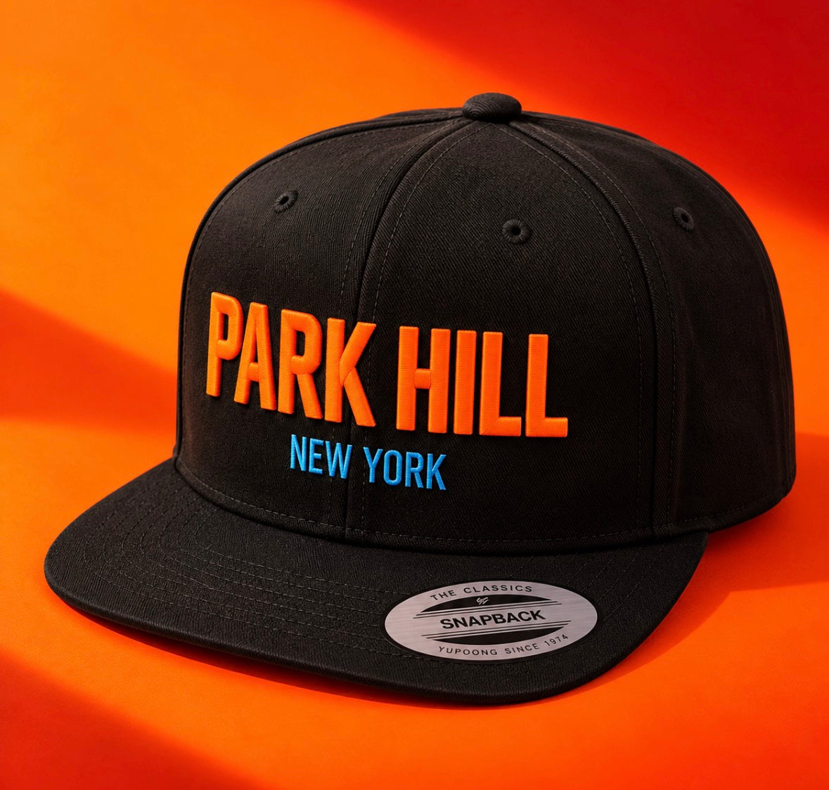 PH Classic Black Snapback - Orange and Blue Knicks Color Collection