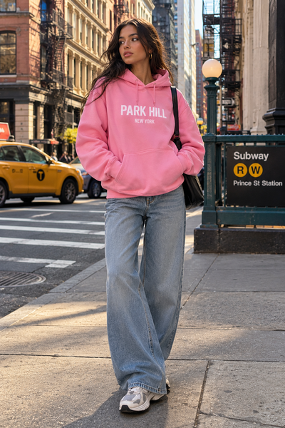 Classic Pullover Hoodie - Pink