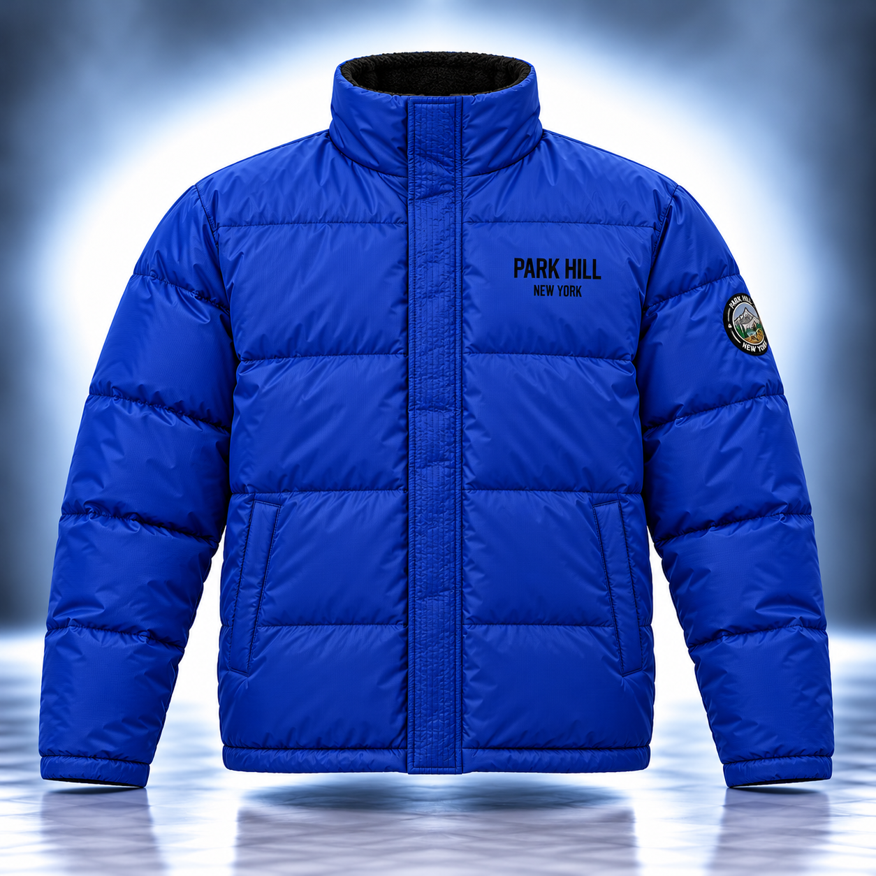 Classic Puff Coat - Blue