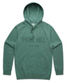 PH 3D Puff Embroidery  - Green Faded Hoodie