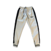 Satin Varsity Pants- Cream