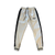 Satin Varsity Pants- Cream