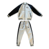 Satin Varsity Suit- Cream