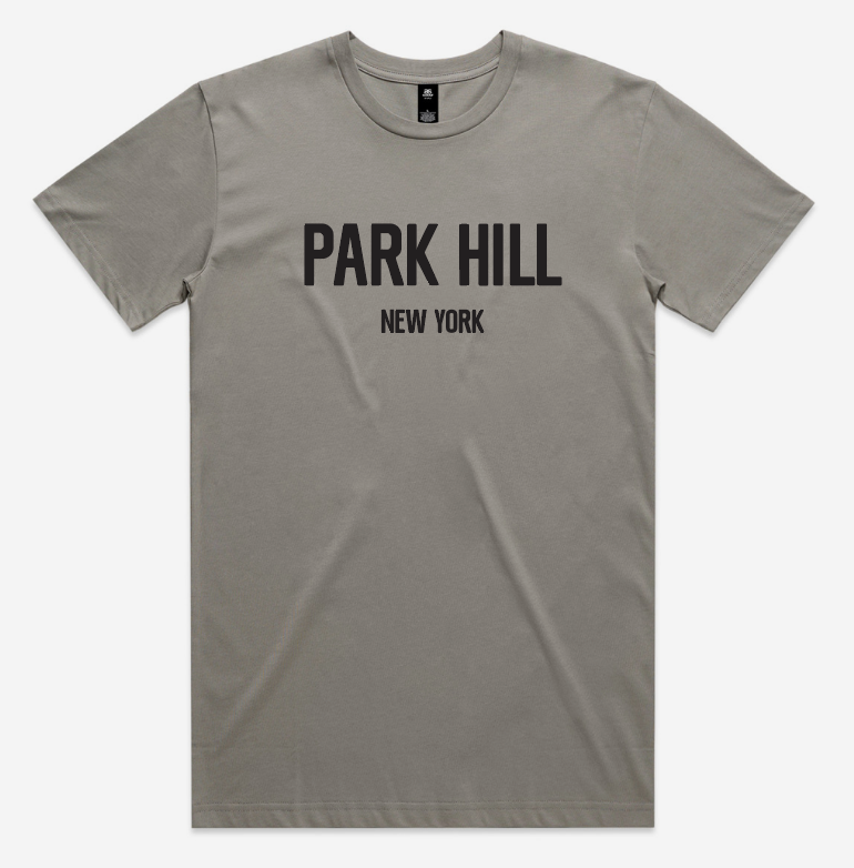 PH Classic Cement Grey w/ Black Print T-shirt