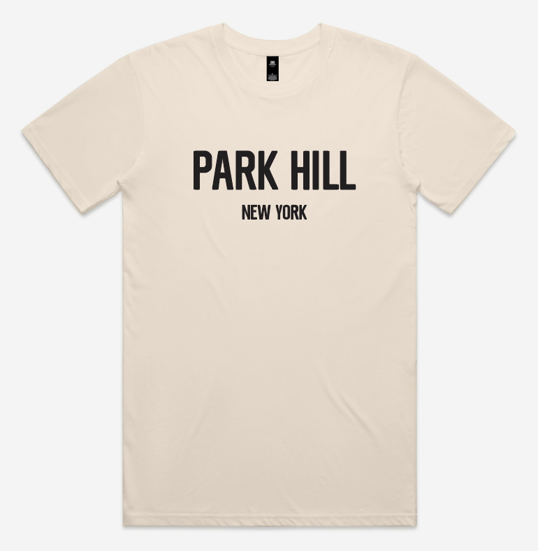 Classic Ecru w/ Black Print T-shirt