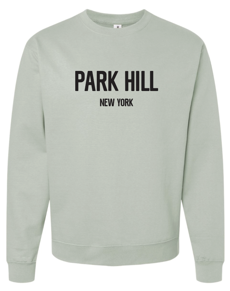 PH Classic Sage Crewneck Sweatshirt with Black Print
