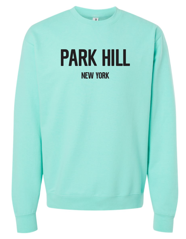 PH Classic Mint Crewneck Sweatshirt with Black Print