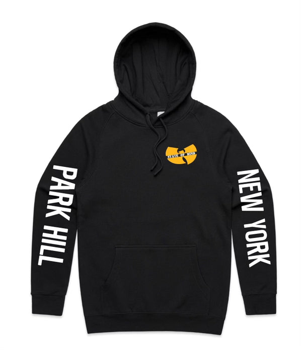 PH Wu Tang NY State of Mind Tour Pullover Hoodie Black Park